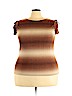 Assorted Brands Brown Short Sleeve Top Size 3X - photo 1
