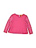 Nicole Miller Solid Pink Long Sleeve Top Size 3 - photo 1