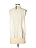 American Eagle Outfitters 100% Polyester White Sleeveless Blouse Size XS - photo 2