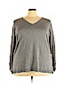 Avenue Gray Pullover Sweater Size 26 - 28 Plus - photo 1