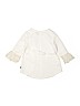 Dollie & Me White Long Sleeve Blouse Size 6 - photo 2