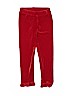 Janie and Jack Red Velour Pants Size 6 - photo 1