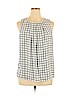 Elle 100% Polyester Ivory Sleeveless Blouse Size XL - photo 1