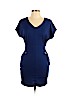 Forever 21 Blue Casual Dress Size L - photo 1