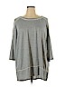 Terra & Sky Gray Pullover Sweater Size 2X - photo 1