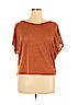 Unbranded 100% Cotton Orange Short Sleeve Top Size XL - photo 1