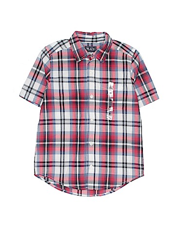 The Children's Place Short Sleeve Button-Down Shirt (view 1)