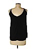 H&M 100% Polyester Black Sleeveless Blouse Size M - photo 2