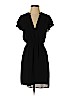 H&M 100% Polyester Black Casual Dress Size 4 - photo 1