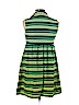 Custo Barcelona 100% Cotton Green Casual Dress Size Lg (4) - photo 2