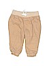 Cat & Jack 100% Cotton Solid Tan Casual Pants Size Newborn - photo 1