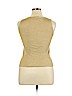 R.J. Collection by Chelsea Rousso Gold Sleeveless Silk Top Size XL - photo 2
