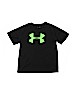 Under Armour 100% Polyester Black Active T-Shirt Size L (youth) - photo 1