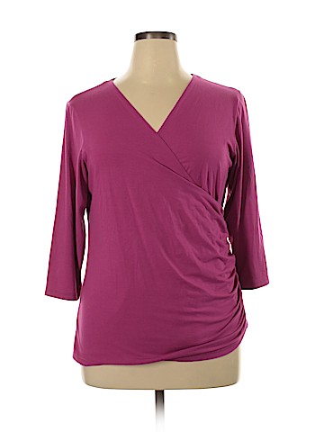 Norm Thompson 3/4 Sleeve Top (view 1)