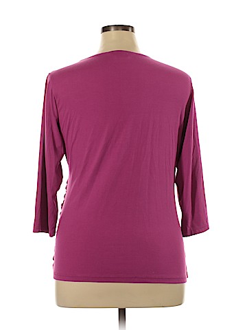 Norm Thompson 3/4 Sleeve Top (view 2)