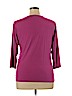 Norm Thompson Pink 3/4 Sleeve Top Size XL - photo 2