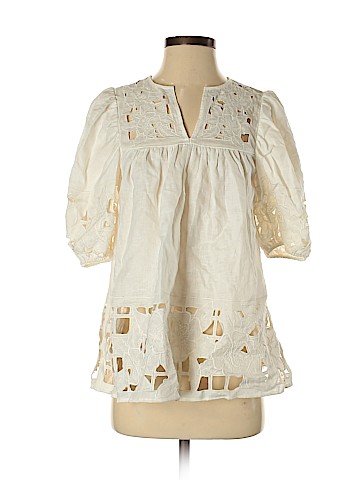 Zimmermann Short Sleeve Blouse (view 1)