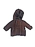 Jacadi 100% Cotton Solid Brown Coat 3-6 MO / 6 MO - photo 1