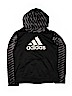Adidas Neo Label 100% Polyester Black Pullover Hoodie Size 14 - 16 - photo 1