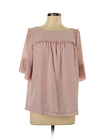 Ann Taylor LOFT Short Sleeve Blouse (view 1)