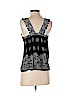 Ann Taylor LOFT 100% Viscose Black Sleeveless Blouse Size XS (petite) - photo 2