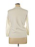 Ann Taylor LOFT 100% Cotton Ivory Cardigan Size XL - photo 2