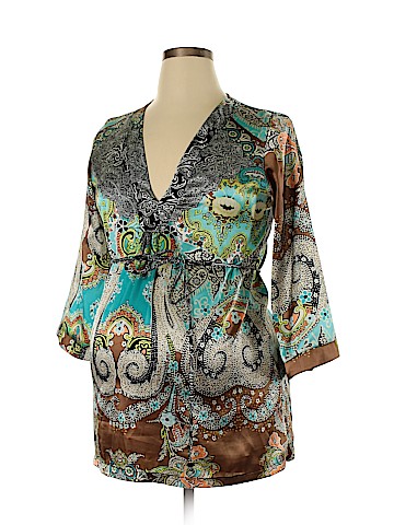 Olian Long Sleeve Blouse (view 1)