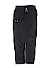 Under Armour 100% Polyester Graphic Black Track Pants Size L (youth) - photo 1