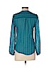 Lucky Brand Blue Long Sleeve Blouse Size XS - photo 2