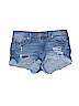 Mudd Blue Denim Shorts Size 7 - photo 1