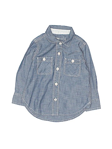 Baby Gap Long Sleeve Button-Down Shirt (view 1)