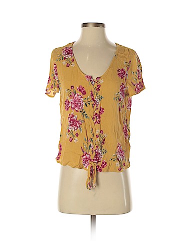 Pink Republic Short Sleeve Blouse (view 1)