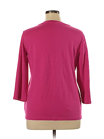 Chico's 3/4 Sleeve T-Shirt (view 2)