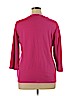 Chico's Pink 3/4 Sleeve T-Shirt Size XL (3) - photo 2