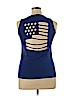 Unbranded Blue Sleeveless Top Size XL - photo 2
