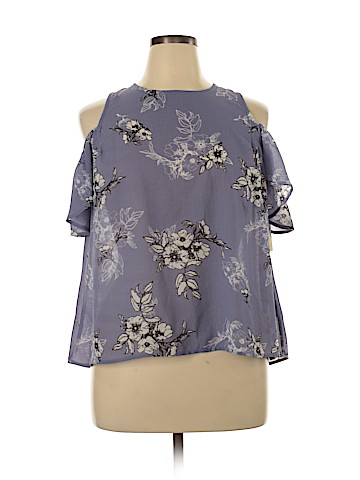 Rewind Short Sleeve Blouse (view 1)