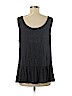 Zoe+Liv Gray Sleeveless Top Size L - photo 2
