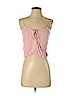 Kendall & Kylie 100% Rayon Pink Sleeveless Top Size S - photo 1