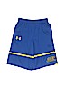 Under Armour 100% Polyester Blue Athletic Shorts Size L (youth) - photo 1