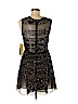 Nicole Miller 100% Silk Black Cocktail Dress Size 6 - photo 2