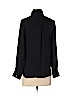 H&M 100% Polyester Black Long Sleeve Blouse Size 2 - photo 2