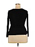 Chico's Black Long Sleeve Top Size XXL (4) - photo 2