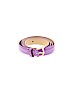 J.Crew 100% Leather Solid Purple Leather Belt Size S - photo 1