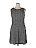 Apt. 9 Gray Casual Dress Size XL - photo 1