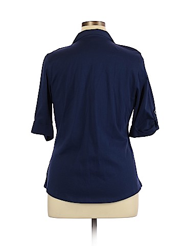 Style&Co Short Sleeve Button-Down Shirt (view 2)