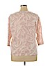 Chico's Pink 3/4 Sleeve Top Size XL (3) - photo 2