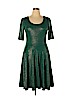 Lularoe Green Casual Dress Size XL - photo 1