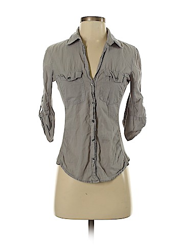 James Perse 3/4 Sleeve Blouse (view 1)