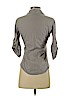 James Perse 100% Cotton Gray 3/4 Sleeve Blouse Size Sm (1) - photo 2