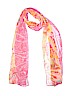 Talbots 100% Polyester Print Pink Scarf One size - photo 1